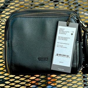 TUMI Black Crossbody Sherry Travel Bag NWT